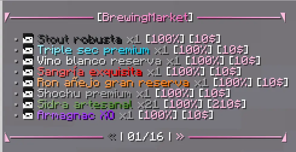 History command output